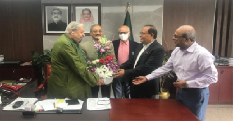 প্রবাসী কল্যাণ মন্ত্রীর সঙ্গে বায়রার নবনির্বাচিত কমিটির সাক্ষাৎ
