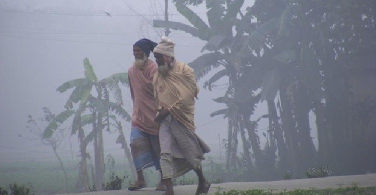 তাপমাত্রা বাড়লেও শীতের দাপট কমেনি পঞ্চগড়ে