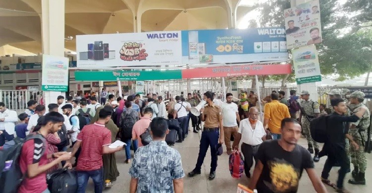 ঈদে ট্রেনের অগ্রিম টিকিট বিক্রি শুরু