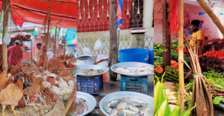 কাঁচা মরিচের অস্থিরতা কাটেনি, আলু-সবজি বাজার চড়া