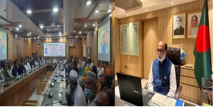 সব ক্রান্তিকালে বঙ্গবন্ধুর সহযোদ্ধা ছিলেন বঙ্গমাতা বেগম ফজিলাতুন নেছা মুজিব: মৎস্য ও প্রাণিসম্পদ মন্ত্রী