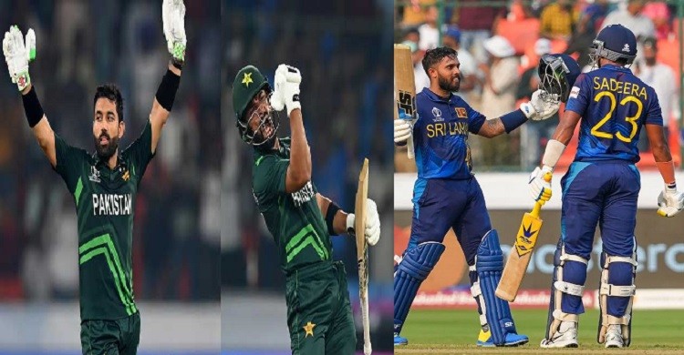 ওয়ানডে বিশ্বকাপ: পাকিস্তান-শ্রীলঙ্কা ম্যাচে যেসব রেকর্ড হল