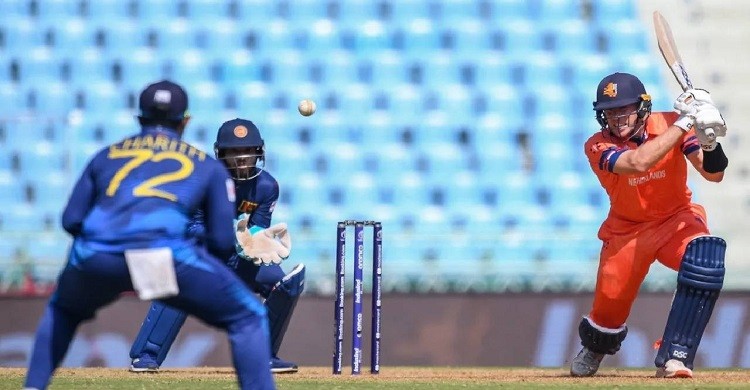 শ্রীলংকাকে ২৬৩ রানের চ্যালেঞ্জ ছুঁড়লো নেদারল্যান্ডস