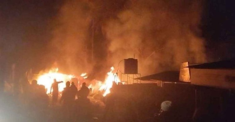সাজেকে আগুন লেগে পুড়ে ছাই দুই রিসোর্ট