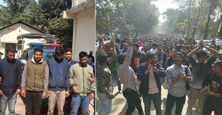 জাবিতে ধর্ষণের ঘটনায় গ্রেপ্তার ৪, বিচার দাবিতে বিক্ষোভ