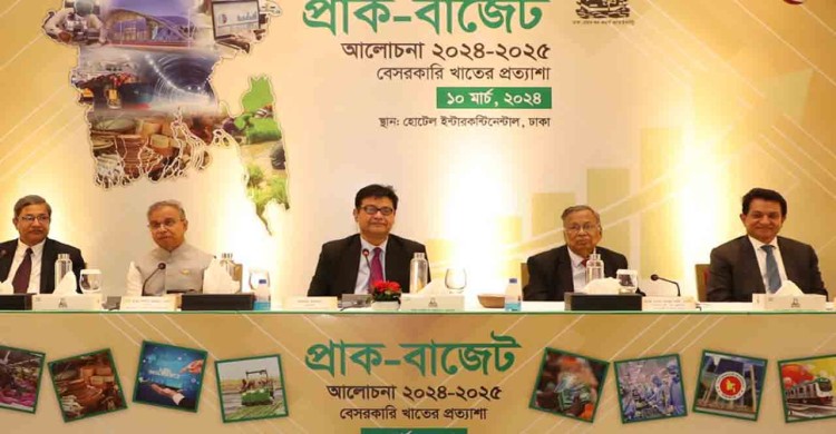 ‘২০২৪-২৫ অর্থবছরের বাজেট হবে বেসরকারি খাত-বান্ধব’