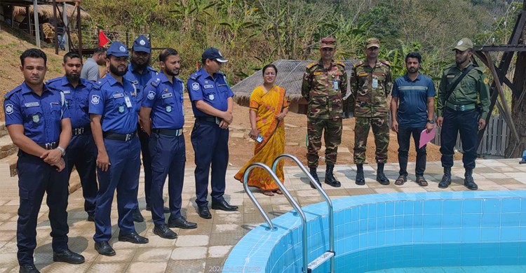 পাহাড় কেটে সুইমিং পুল তৈরির অপরাধে ২ লাখ টাকা জরিমানা
