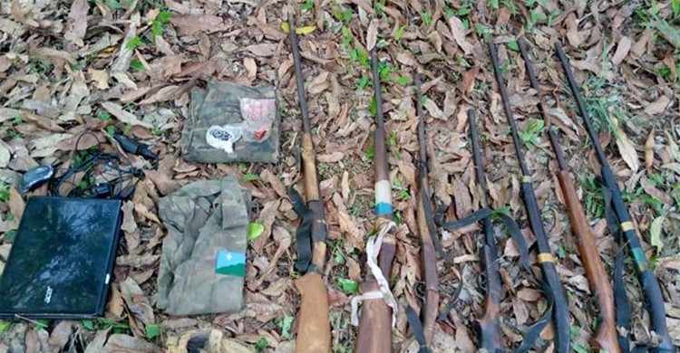 বান্দরবানে কেএনএফের আরও দুই সদস্য অস্ত্রসহ আটক