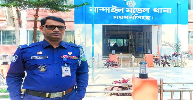 নান্দাইলে জুয়া ও মাদক অপরাধীদের  আতংক ওসি আবদুল মজিদ