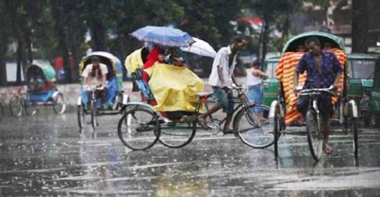 গুঁড়ি গুঁড়ি বৃষ্টি ঢাকায়, স্বস্তিতে জনজীবন