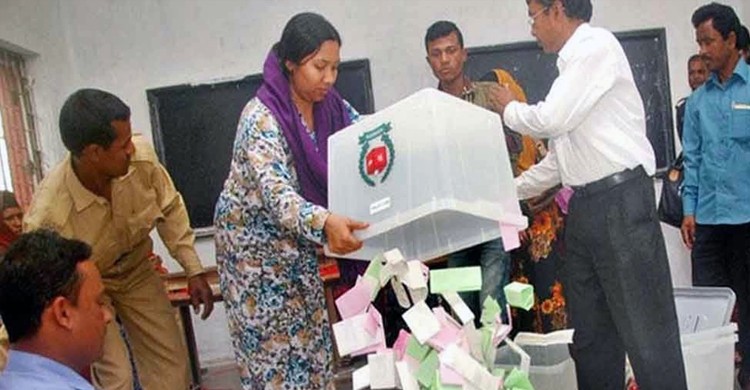দ্বিতীয় ধাপে ভোটগ্রহণ সম্পন্ন, ২৪টি উপজেলায় ইভিএম ব্যবহার