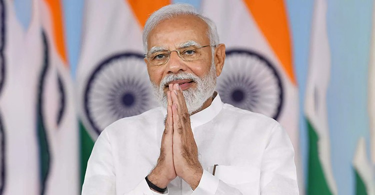 তৃতীয়বারের মতো প্রধানমন্ত্রী হিসেবে আজ শপথ নিচ্ছেন নরেন্দ্র মোদি