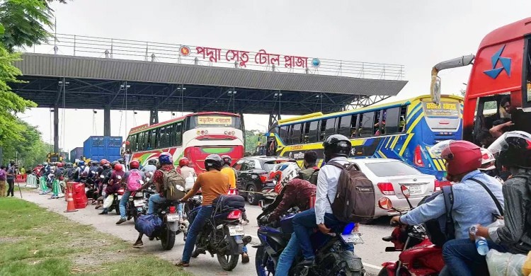 পদ্মা সেতুতে দুই বছরে টোল আদায় ১৬৪৮ কোটি টাকা