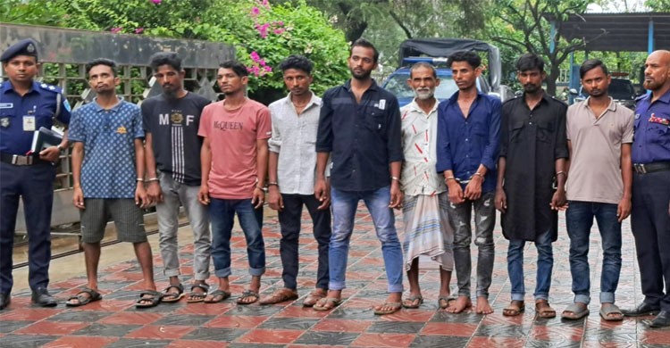 নারায়ণগঞ্জ প্রকাশ্যে আওয়ামীলীগ নেতা হত্যাকান্ডে গ্রেফতার ৯