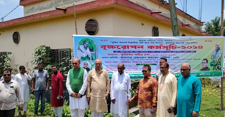 তীব্র তাপদাহ থেকে বাচতে সবাইকে গাছ লাগাইতে হবে-কৃষিবিদ সমীর চন্দ