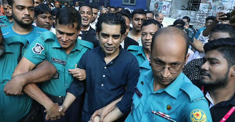রিমান্ড শেষে কারাগারে পার্থ