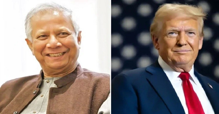 ডোনাল্ড ট্রাম্পকে প্রধান উপদেষ্টা ড. ইউনূসের অভিনন্দন