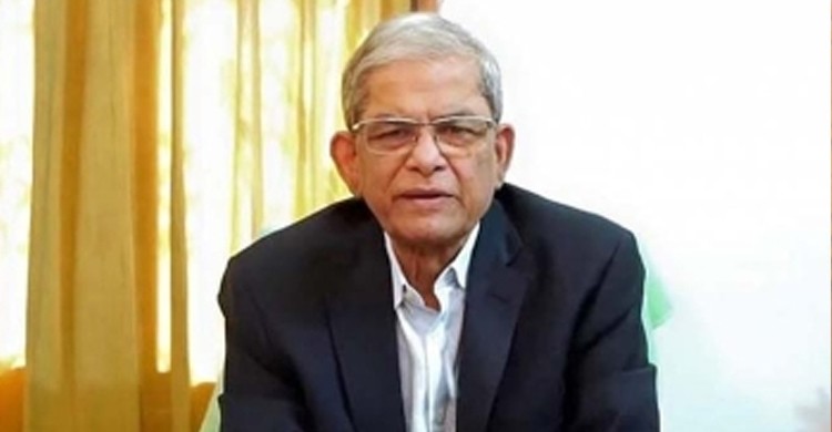 লন্ডন থেকে দেশের পথে মির্জা ফখরুল