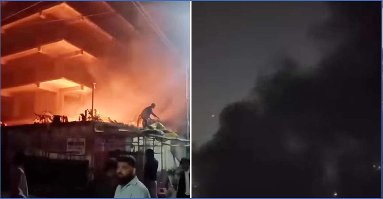 আতশবাজি ফোটাতে গিয়ে শিশুসহ দগ্ধ ৫