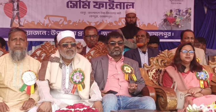 জুলাই স্মৃতি হাডুডু টুর্নামেন্টে উপস্থিত জেলা আওয়ামী লীগ উপদেষ্টা, সমালোচনার ঝড়