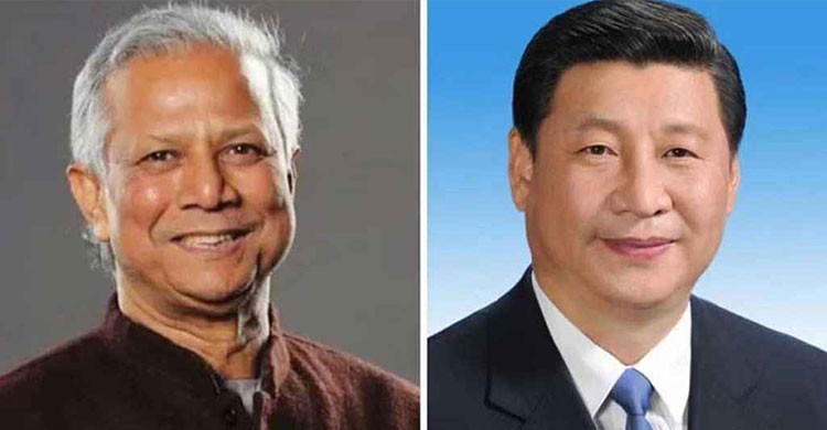 চীনের প্রেসিডেন্ট শির সঙ্গে প্রধান উপদেষ্টার বৈঠক ২৮ মার্চ