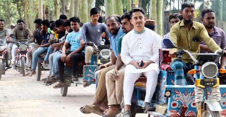 শতাধিক গাড়ির পর এবার টমটমের নিয়ে সারজিস