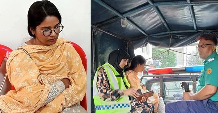 বহিষ্কৃত এনসিপি নেত্রী পিংকি আটকের পর কারাগারে