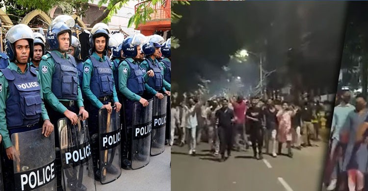 আইনশৃঙ্খলা বাহিনী সাঁড়াশির পাশাপাশি চলছে ছাত্রজনতার প্রতিরোধ