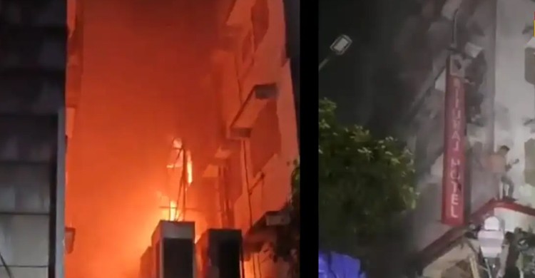 কলকাতায় আবাসিক হোটেলে আগুন, নারী ও শিশুসহ নিহত ১৪