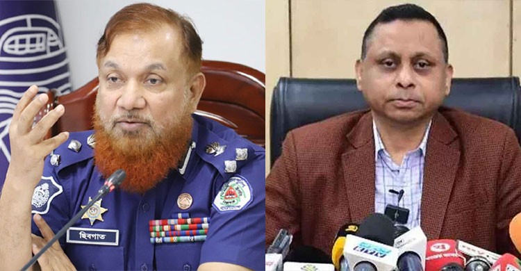 ছিবগাত সিআইডি প্রধান ও রেজাউল করিম মল্লিক ঢাকা রেঞ্জের নতুন ডিআইজি