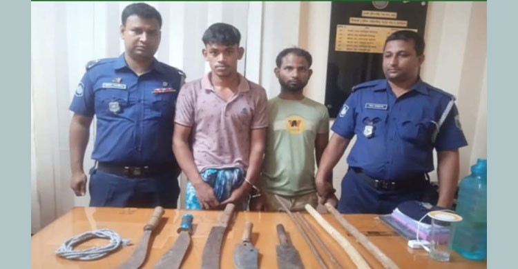 বগুড়ায় ডাকাতির প্রস্তুতিকালে গ্রেপ্তার-২