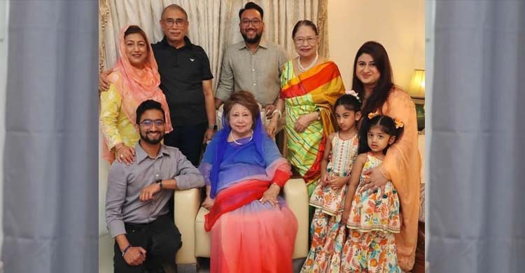 দীর্ঘদিন পর পারিবারিক অনুষ্ঠানে বেগম খালেদা জিয়া