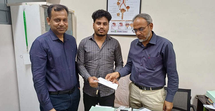 ৫ আগস্ট গুলিবিদ্ধ তরুণ সালমানের পাশে তারেক রহমান