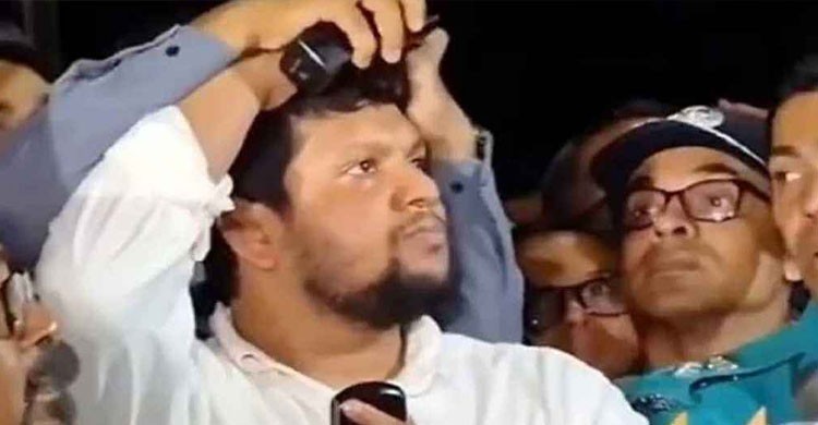 মাহফুজকে বোতল নিক্ষেপের ঘটনায় একজনকে জিজ্ঞাসাবাদ