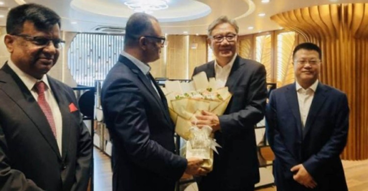 ১০০ ব্যবসায়ী নিয়ে চীনের বাণিজ্যমন্ত্রী ঢাকায়