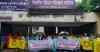 ৬ দফা দাবিতে স্বাস্থ্য সহকারীদের অবস্থান কর্মসূচি