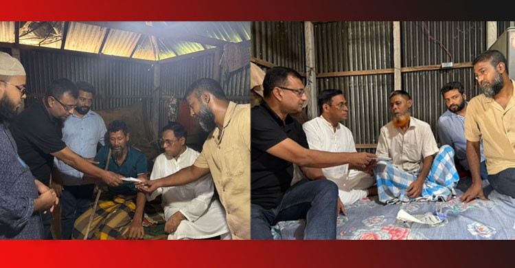 টাঙ্গাইলে ক্যান্সার আক্রান্ত সাত্তার ও ফজলুকে চিকিৎসা সহায়তা দিলেন তারেক রহমান