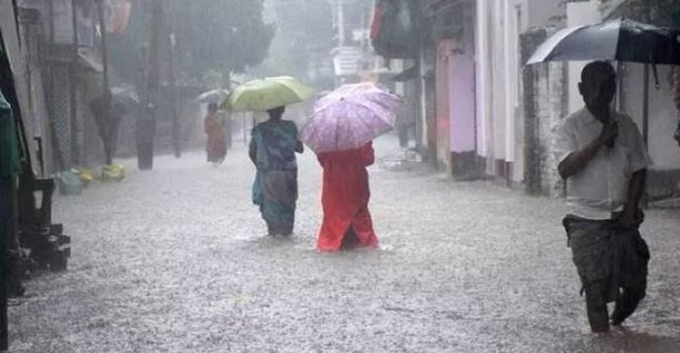 দেশের বিভিন্ন অঞ্চলে বজ্রসহ ভারী বর্ষণের পূর্বাভাস