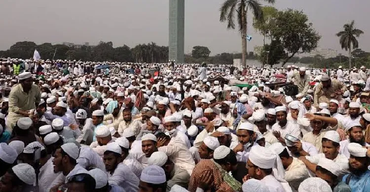 জামায়াতের সমাবেশ, সোহরাওয়ার্দী উদ্যানমুখী জনস্রোত