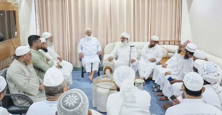 জামায়াত আমিরকে দেখতে বাসায় গেলেন ইসলামি দলের নেতারা