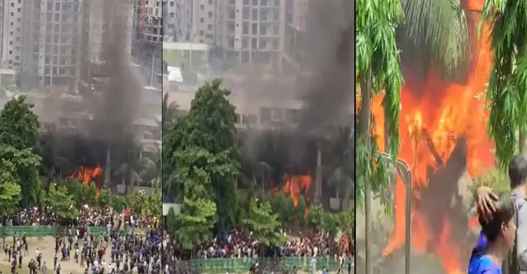 মাইলস্টোন স্কুল ক্যাম্পাসে বিমান দুর্ঘটনা, বার্ন ইনস্টিটিউটে ইমার্জেন্সি হটলাইন চালু