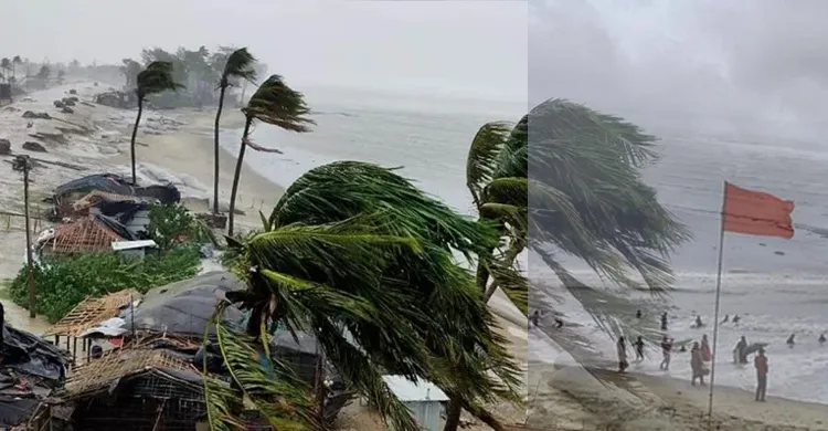 সাত অঞ্চলে ঝড়-বৃষ্টির শঙ্কা, ১ নম্বর সতর্ক সংকেত জারি