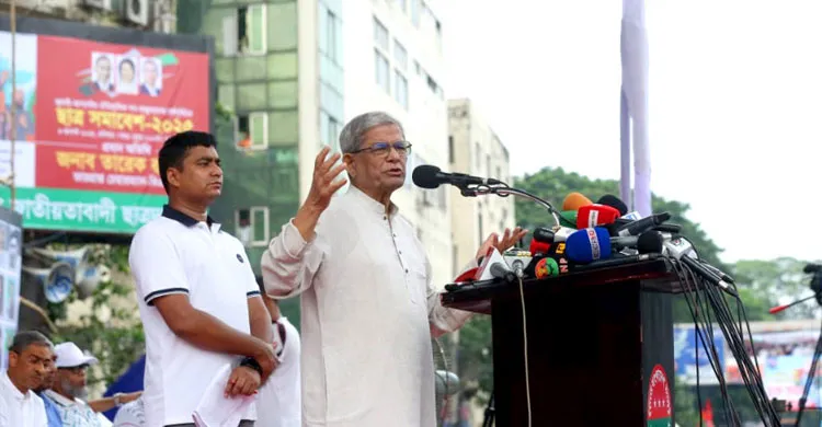 শেখ হাসিনাকে এই দেশে রাজনীতি করার সুযোগ দেবো না : মির্জা ফখরুল