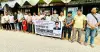 গাজীপুরে সাংবাদিক হত্যার প্রতিবাদে সিংড়ায় সাংবাদিকদের মানববন্ধন
