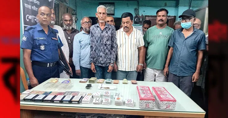 টাঙ্গাইলে জুয়ার আসর থেকে উপজেলা বিএনপির সভাপতিসহ ৩৫ জন আটক
