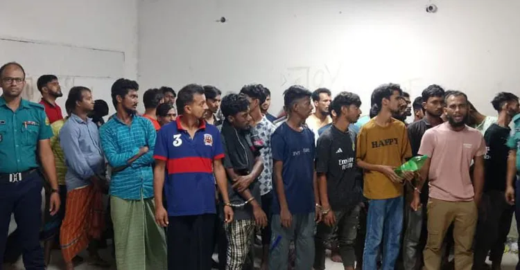 মোহাম্মদপুরে বিভিন্ন অভিযোগে ৫০ জন আটক