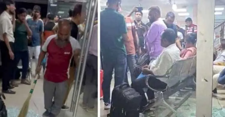 মালিবাগে সোহাগ পরিবহনের কাউন্টারে হামলা, মালিকসহ আহত অনেকে
