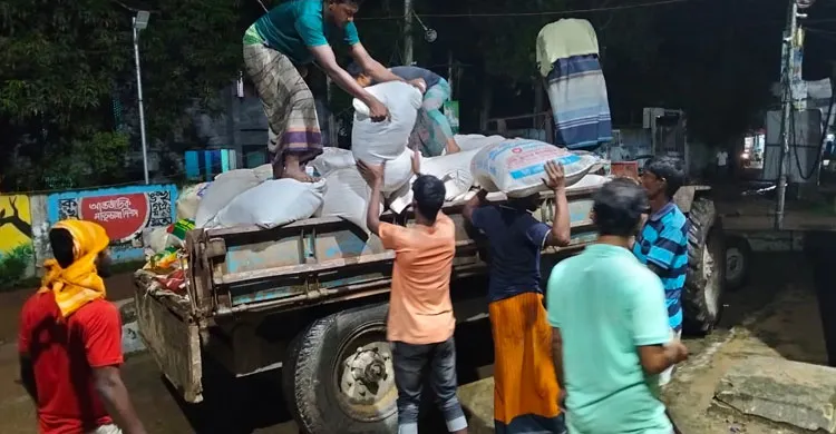 নাসিরনগরে ২০০ বস্তা সরকারি চাল জব্দ