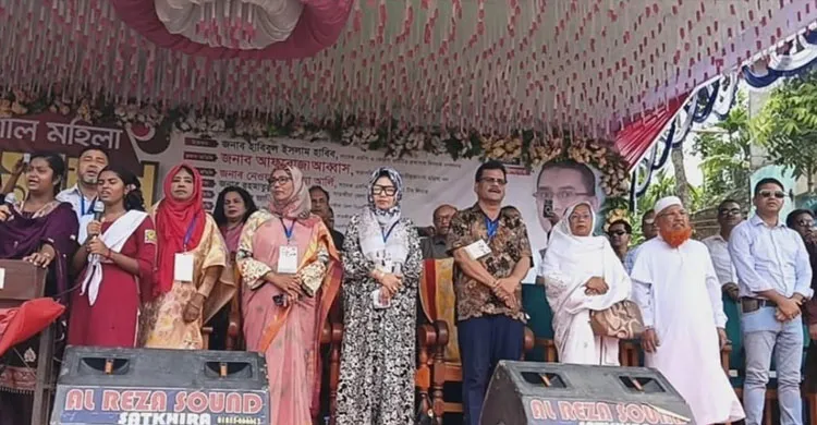 সাতক্ষীরার তালায় নারী ভোটারদের ঐক্যের ডাক আফরোজা আব্বাসের