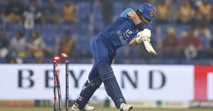 এশিয়া কাপ: পাওয়ার প্লেতে আফগানিস্তান হারালো ৩ উইকেট